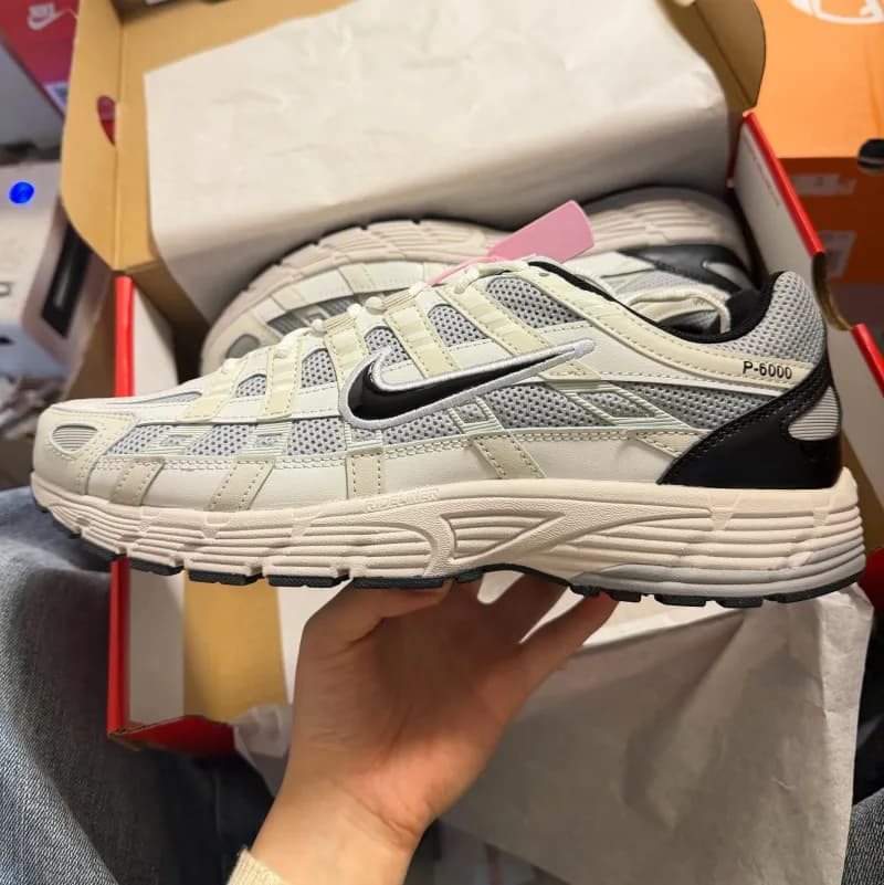Nike P-6000 Light Bone/Black