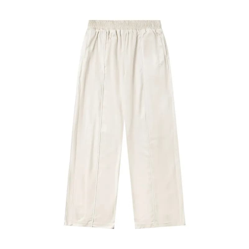 Wide-leg Trousers Elastic Waist
