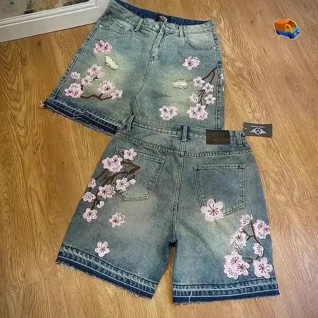 Supreme Denim Shorts Patchwork Logo — 14（现货）