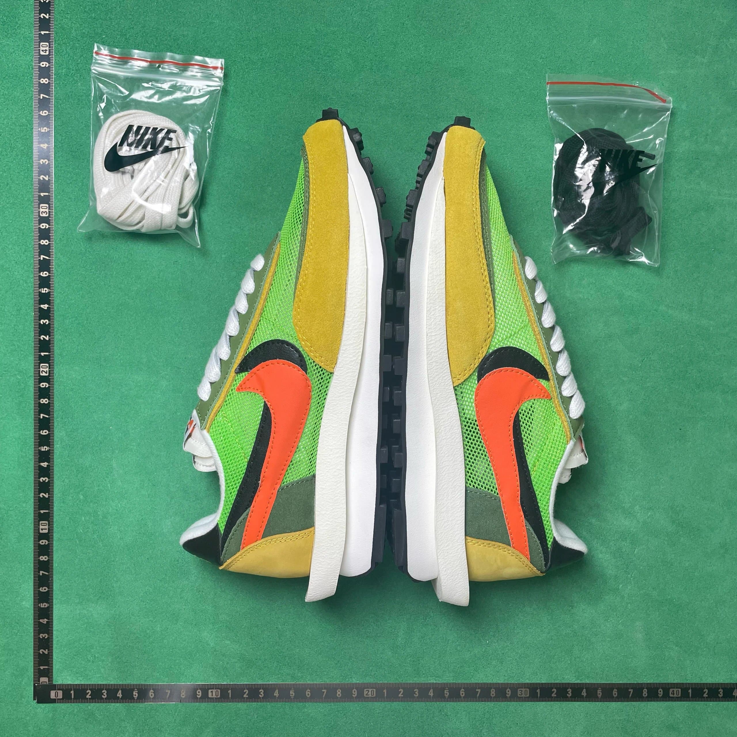 Nike × Sacai VaporWaffle White Sail Gum — 4号橙色BV0073 300