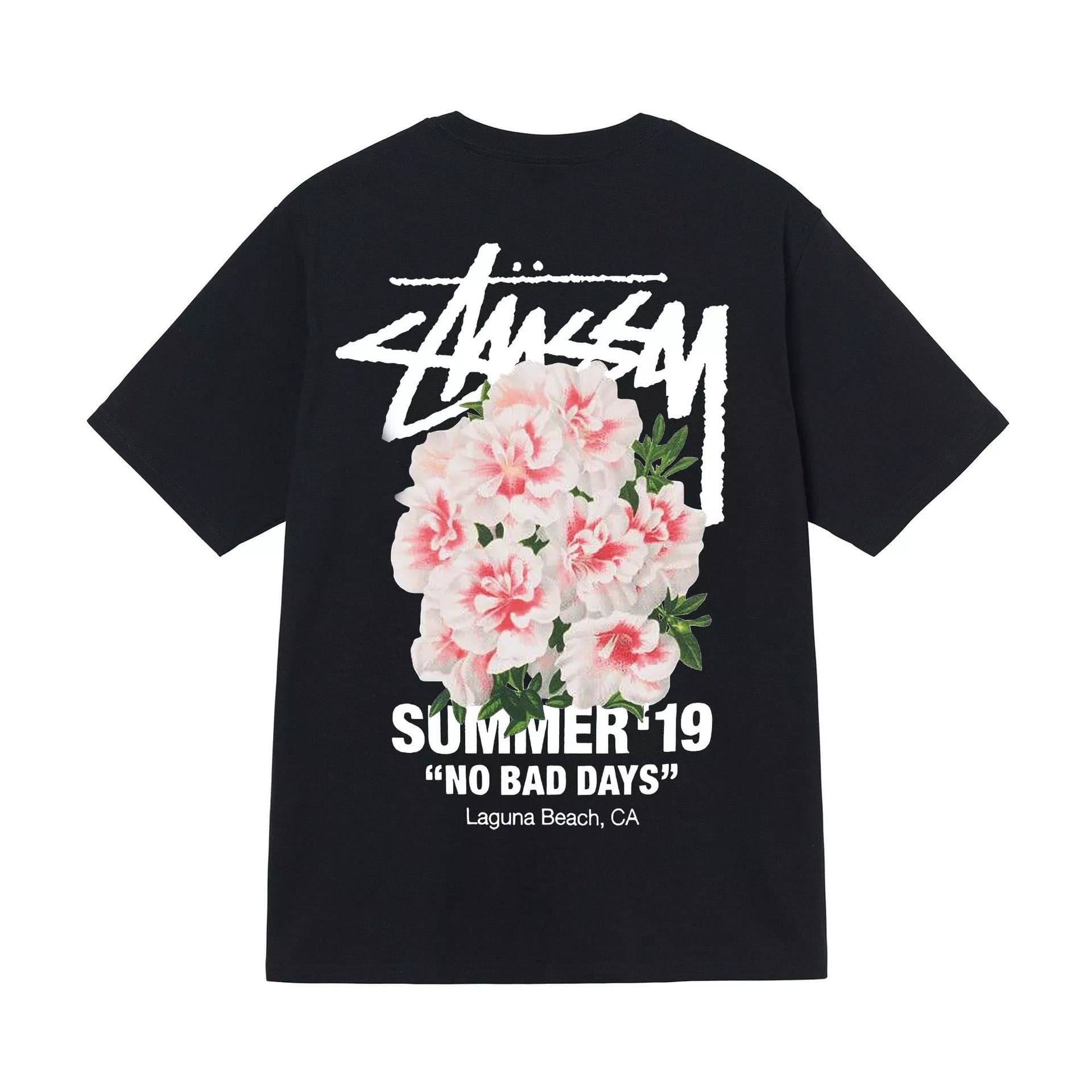 Stüssy City Stack Tee World Cities — 黑色【康乃馨】