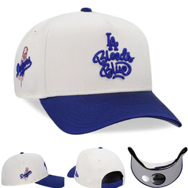 MLB × New Era Snapback Cap LA Bleeds Blue