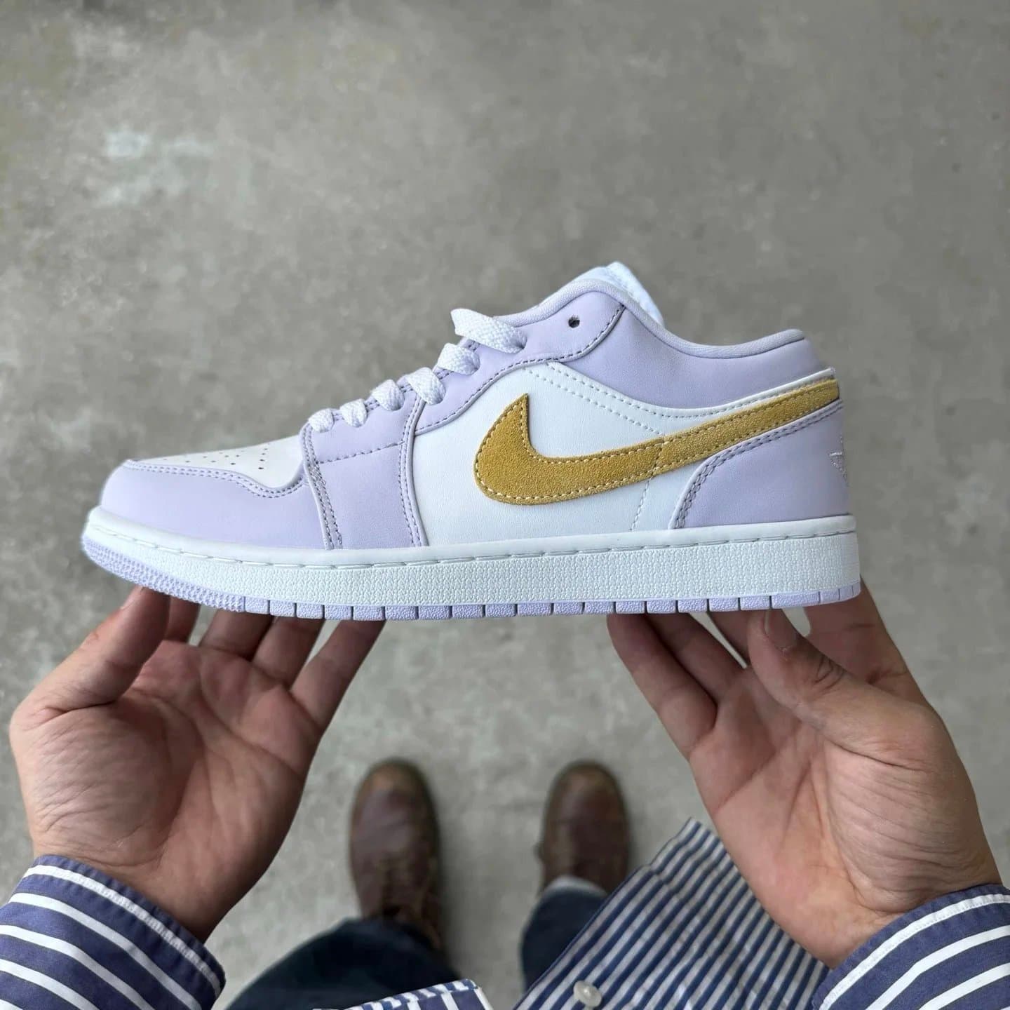 Nike Air Force 1 Low Lavender Gold