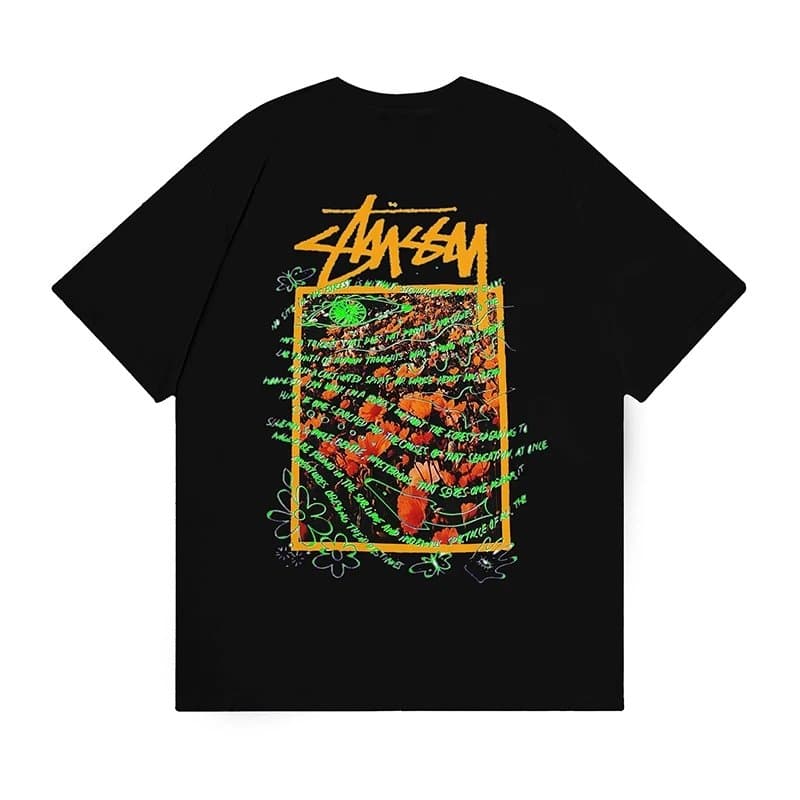 Stüssy Graphic Tee Floral Print