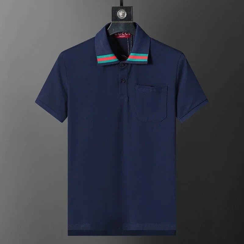 Gucci Polo Shirt Web Trim — A28