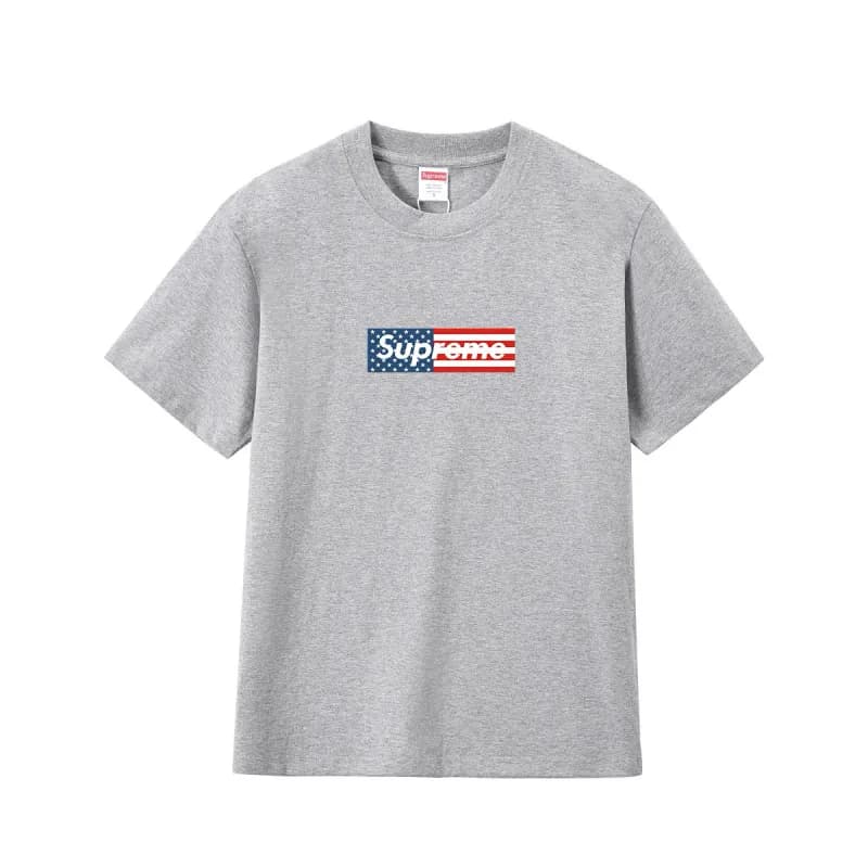 Supreme × Marvel Graphic Tee Spider-Man Box Logo — 21灰色