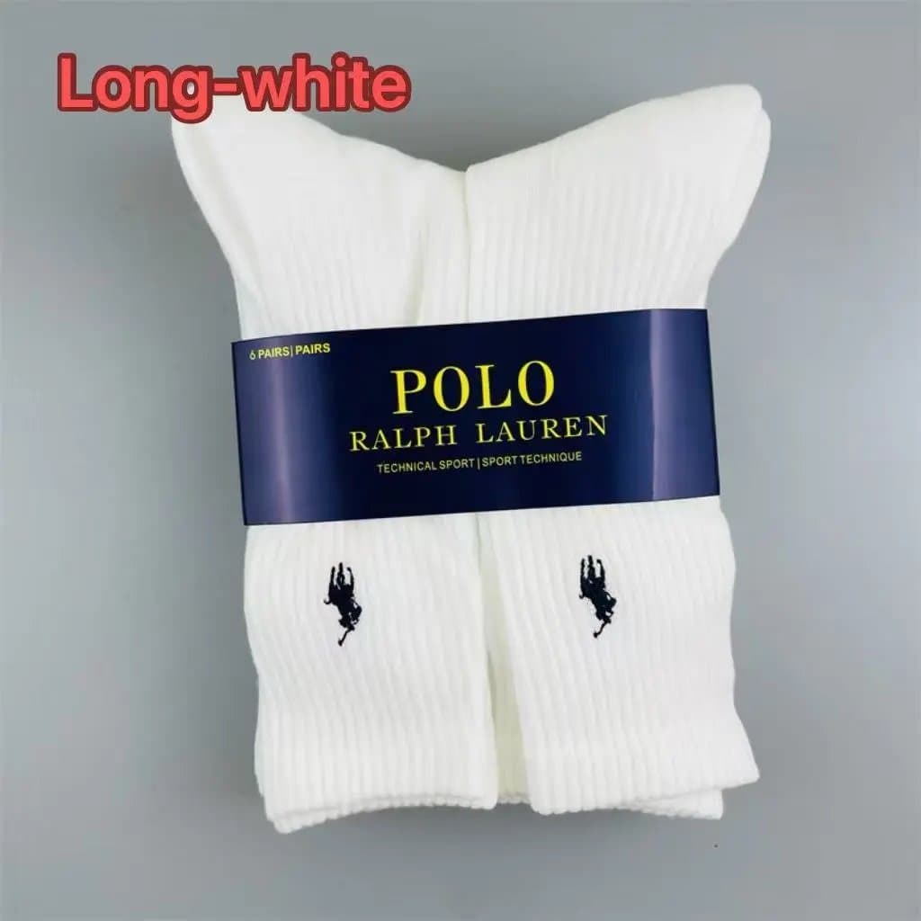 Polo Ralph Lauren Socks 6-Pack Crew