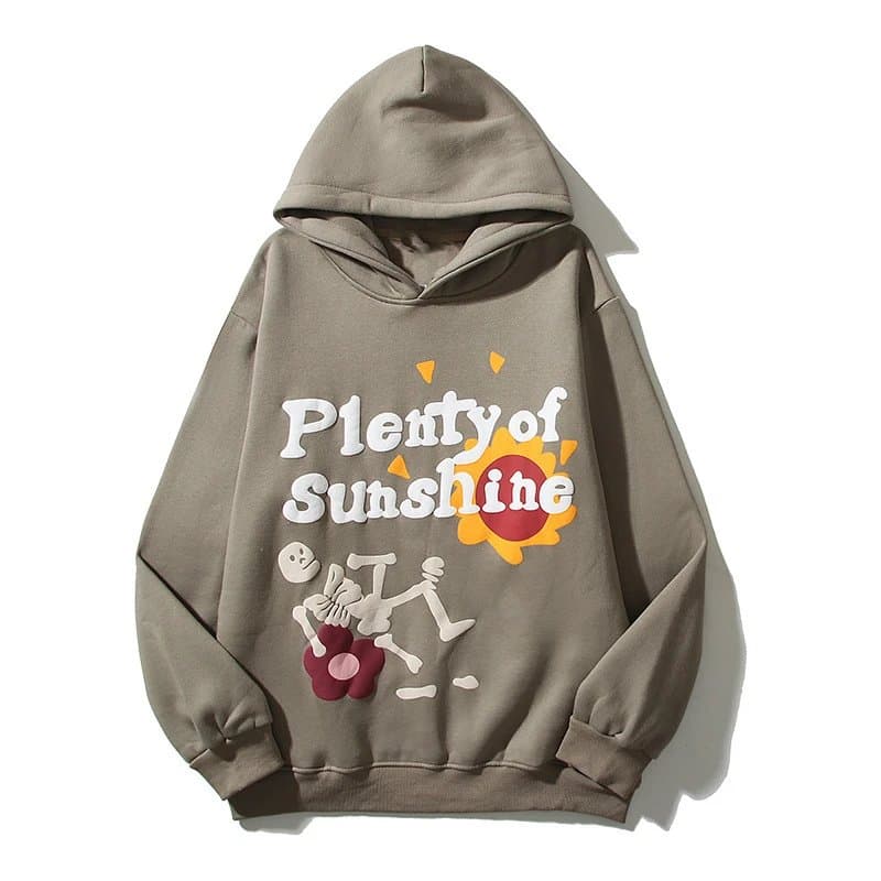Fear of God Essentials Hoodie Lost in Space Graphic — B22—Apricot