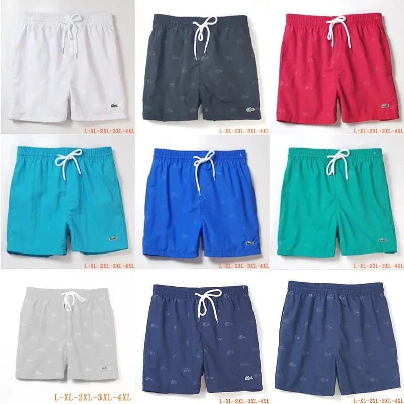 Lacoste Swim Shorts All-Over Croc Print