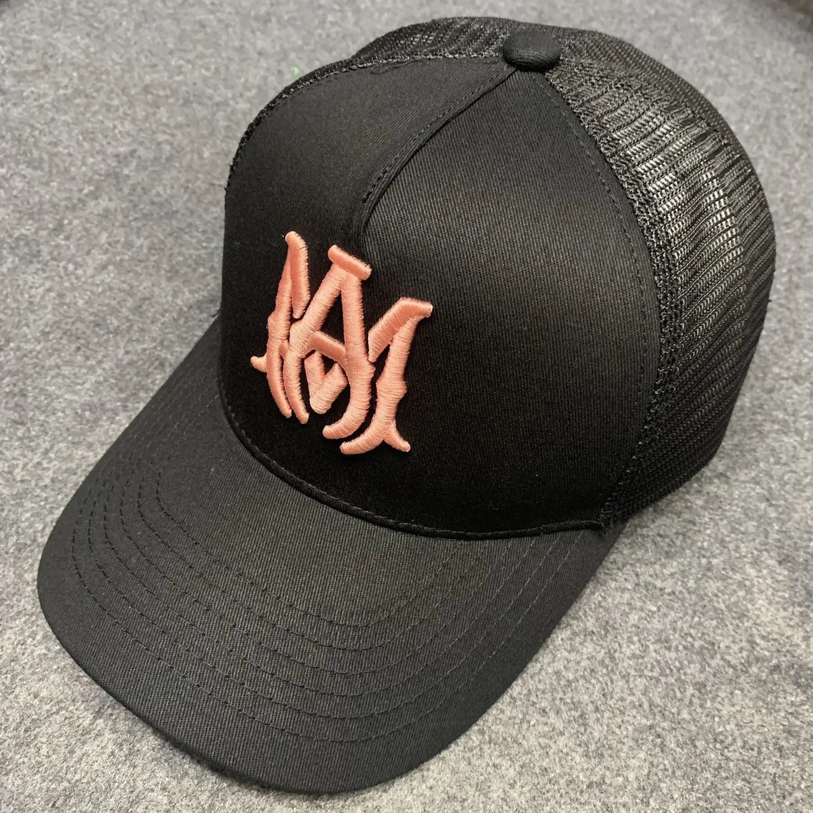 Amiri Baseball Cap MA Logo — 均码 · 15