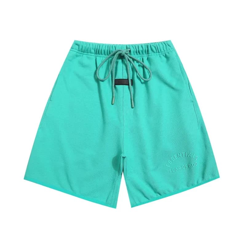 Fear of God Essentials Shorts Split Hem — K222薄叶青