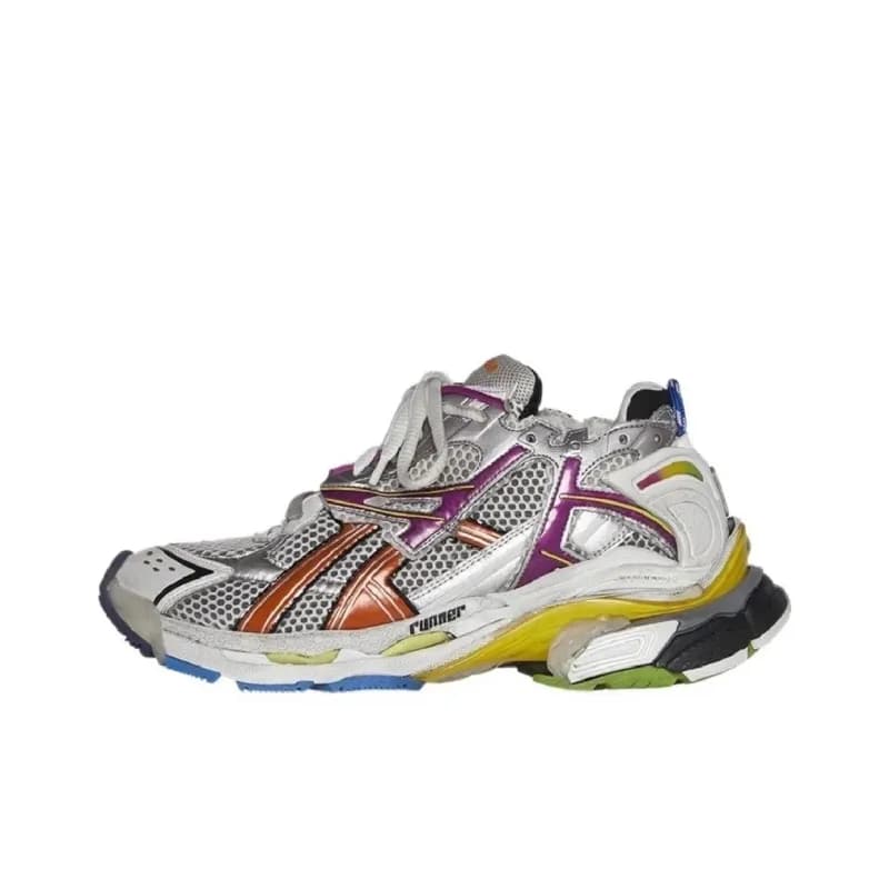 Balenciaga Triple S Graffiti — Runner 7.0 彩色
