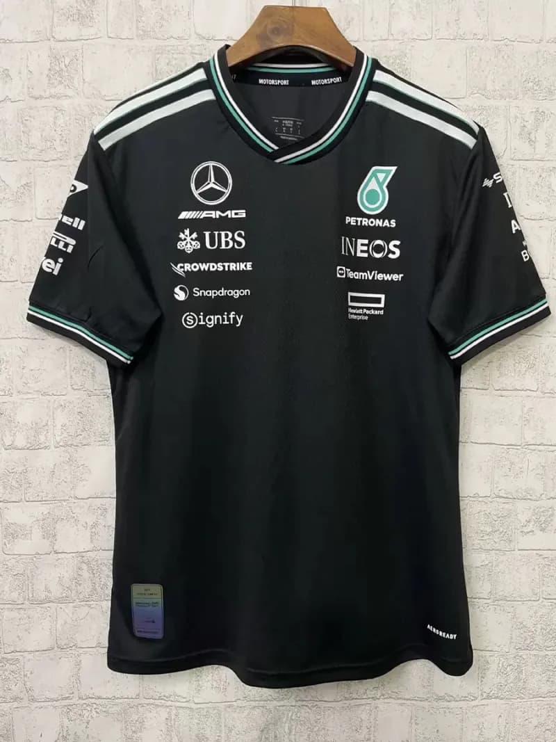 Tudor Polo Shirt Red Bull Racing Team — 2025F1梅赛德斯黑色