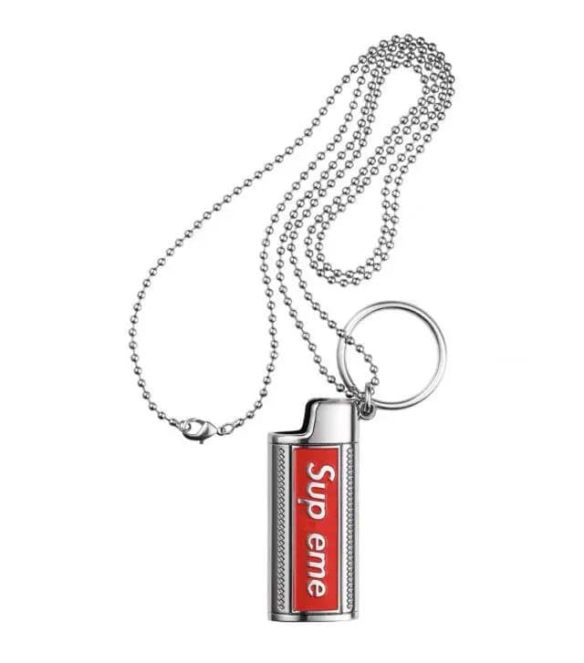 Supreme Lighter Pendant Box Logo