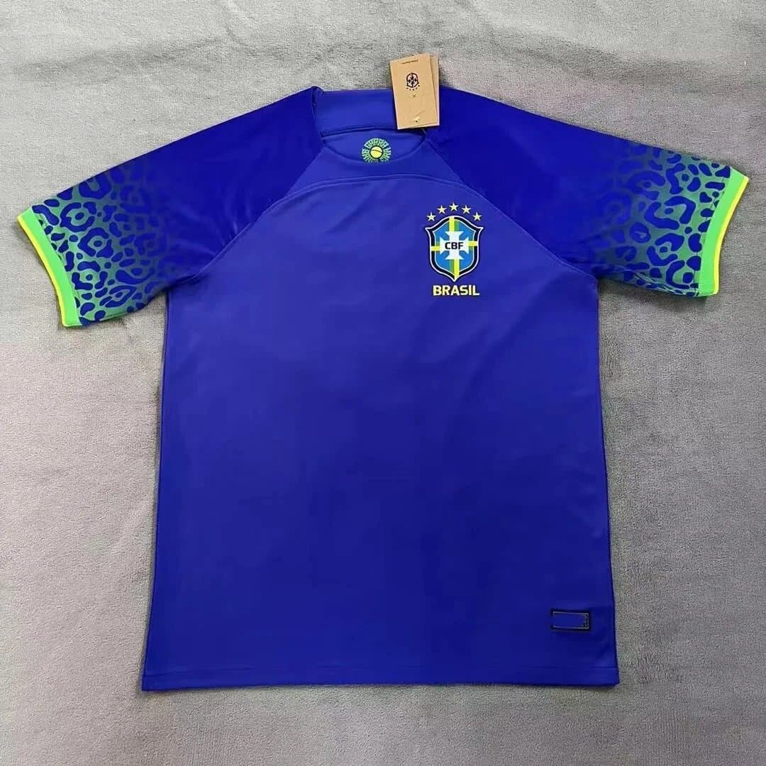 Nike Brazil National Team Jersey Leopard Sleeve