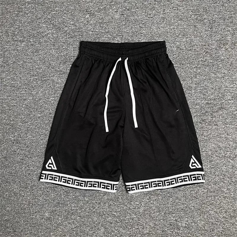 C.P. Company Mesh Shorts Greek Key Trim