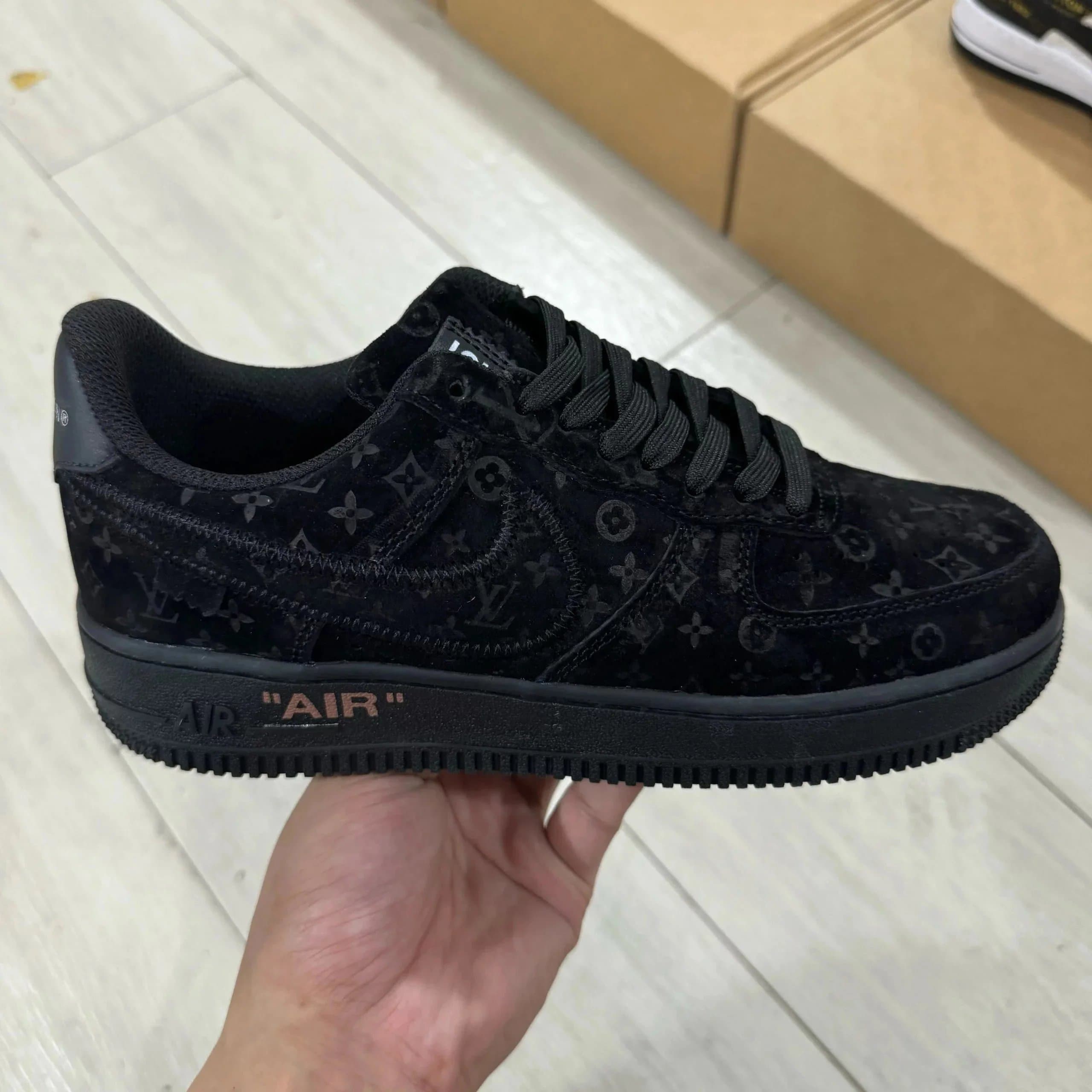 Nike × Louis Vuitton Air Force 1 Low LV Monogram Velvet