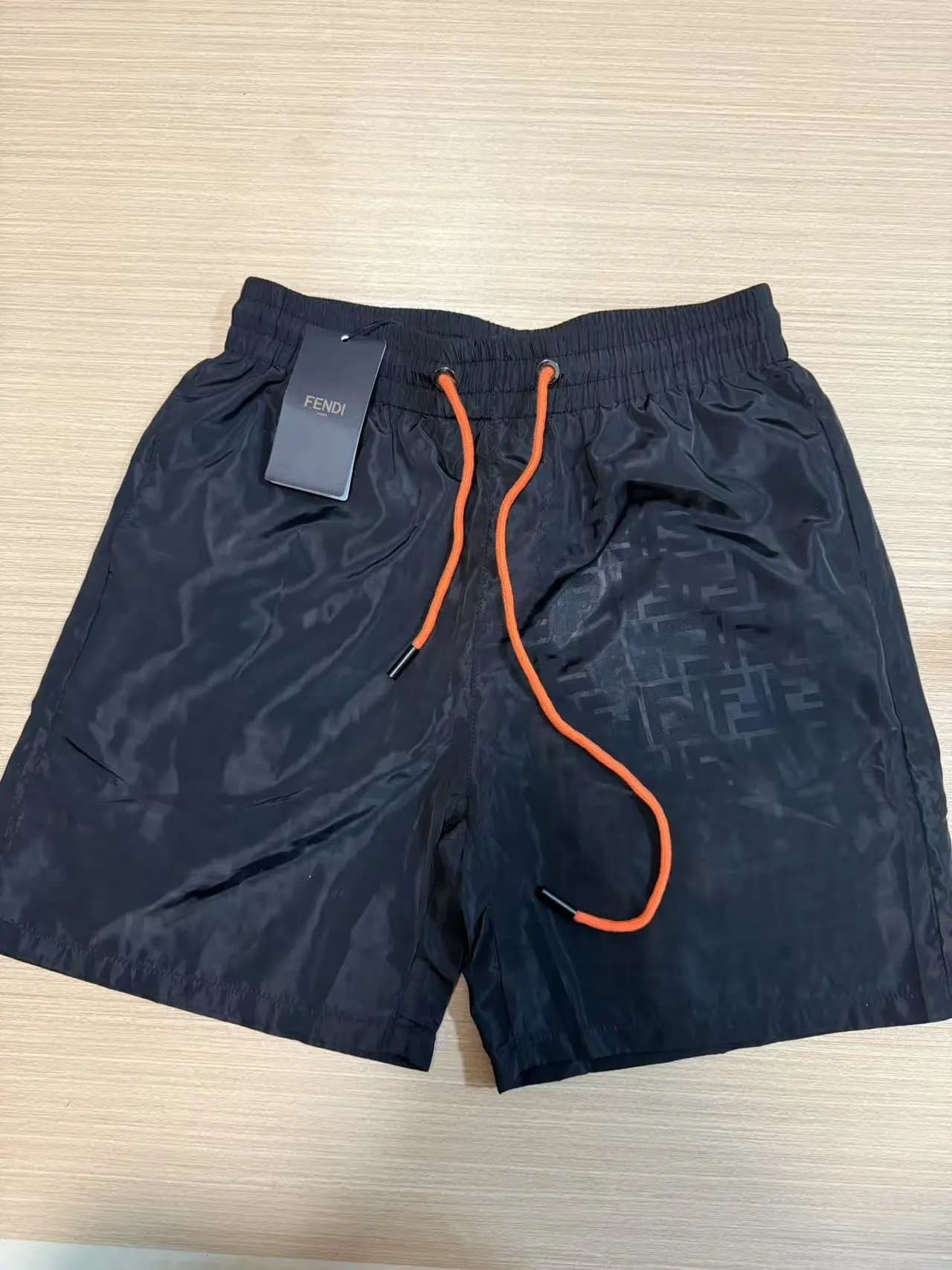 Fendi FF Logo Shorts Monogram Print — 7fendi 黄绳