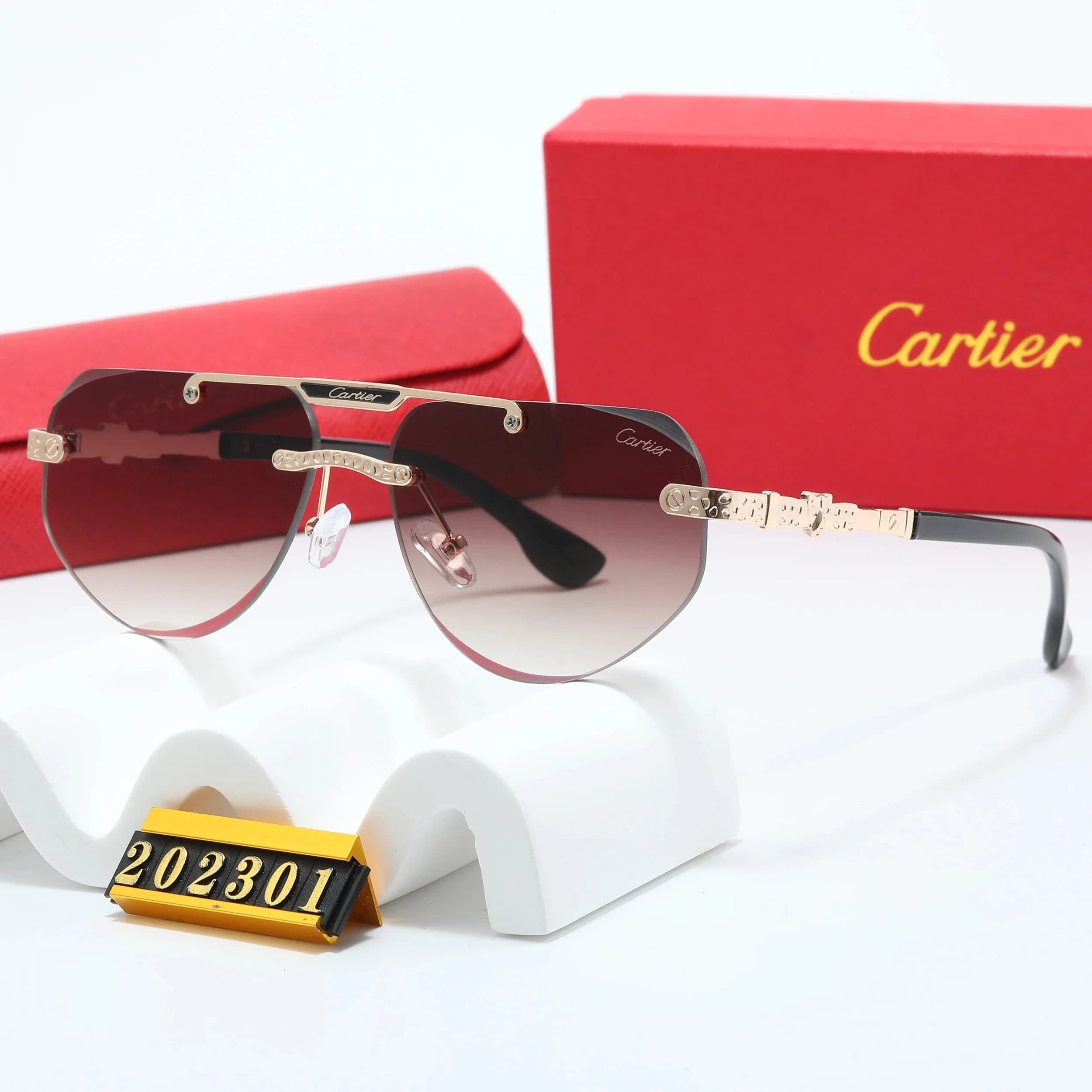 Cartier Sunglasses Rimless Square — YT060138032-1