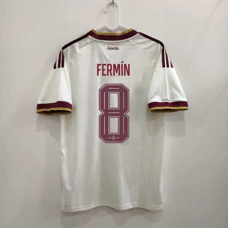 Adidas Spain National Team Away Jersey Fermín #8
