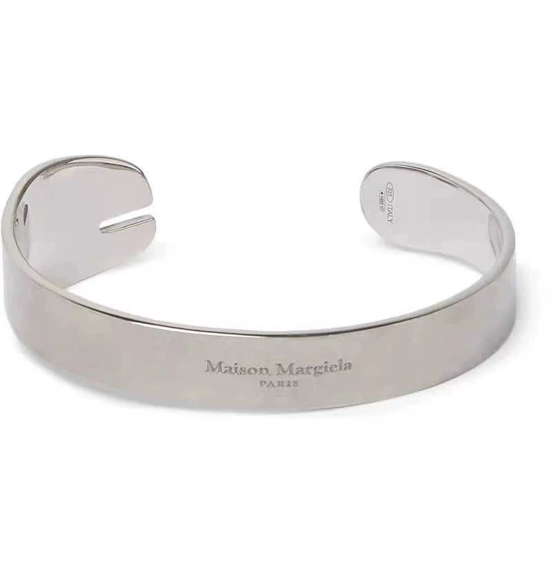 Maison Margiela Cuff Bracelet Engraved Logo