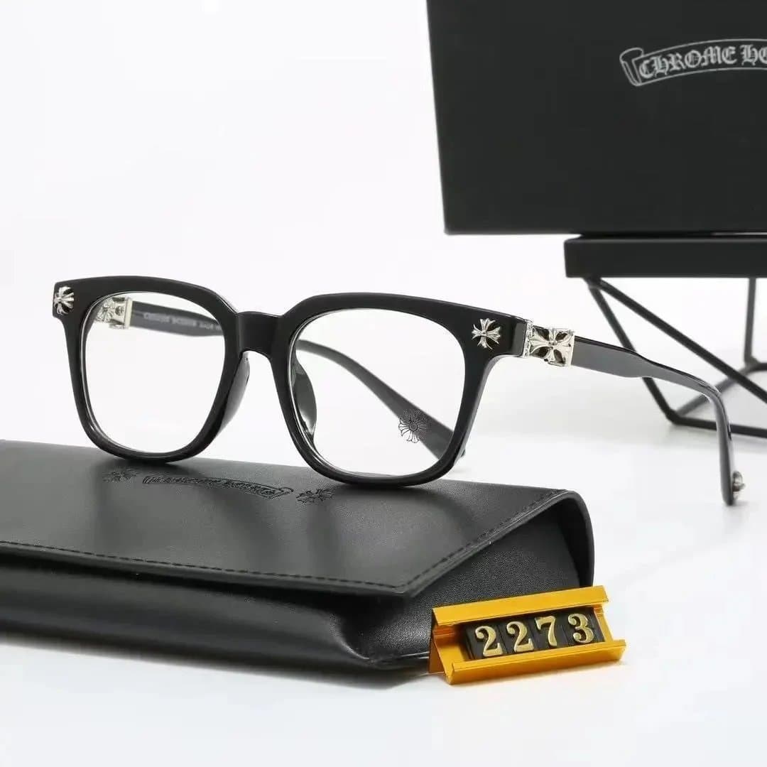 Chrome Hearts Optical Glasses Cross Motif Acetate