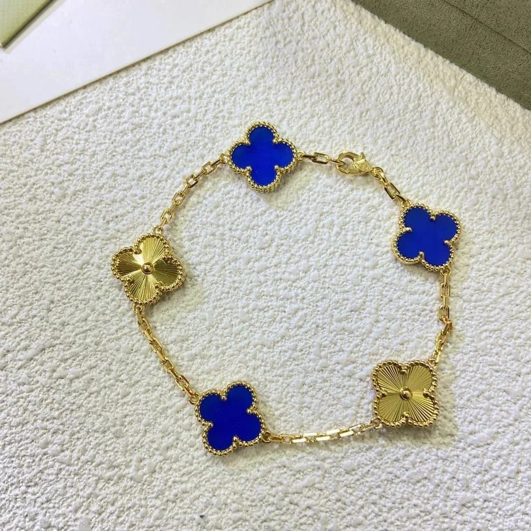Van Cleef & Arpels Alhambra Bracelet Five Motifs — 40