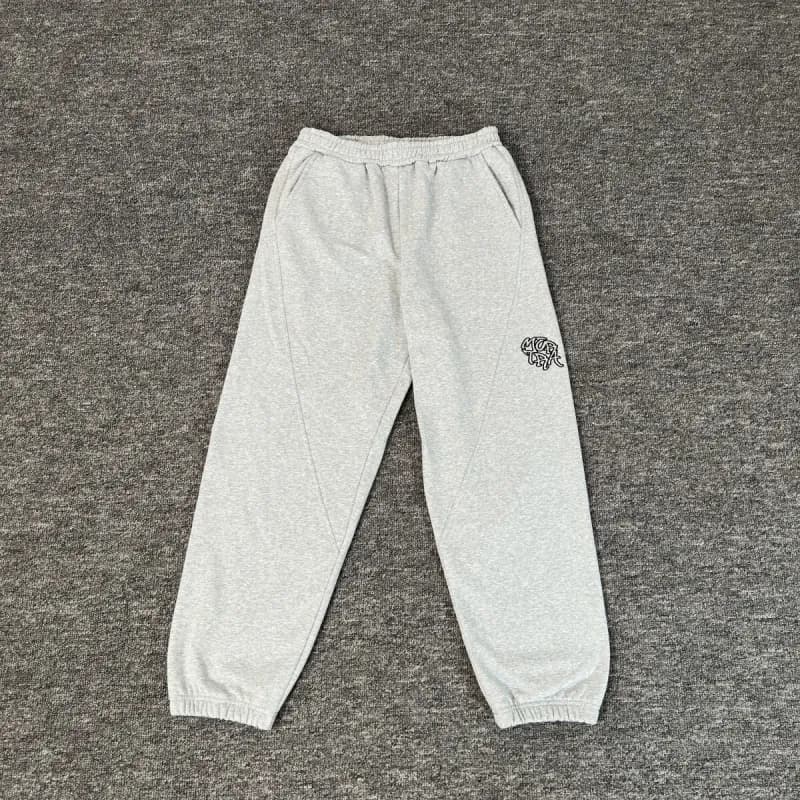Kenzo Tiger Logo Sweatpants Heather Grey