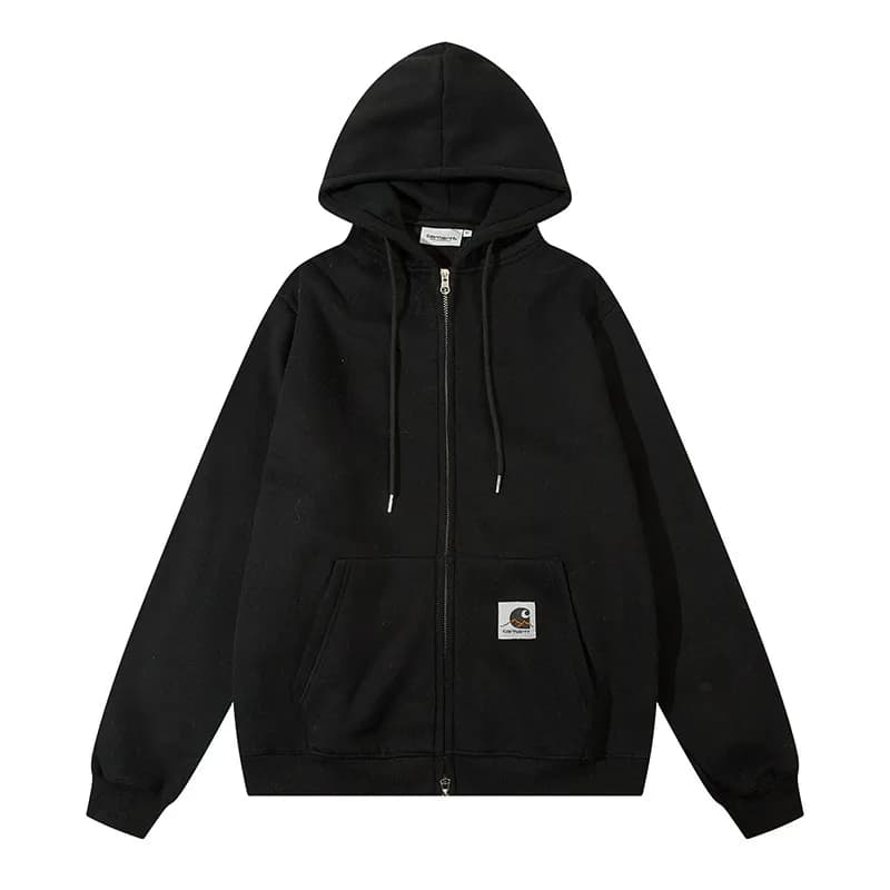 Zip-Up Hoodie Carhartt WIP Logo Patch