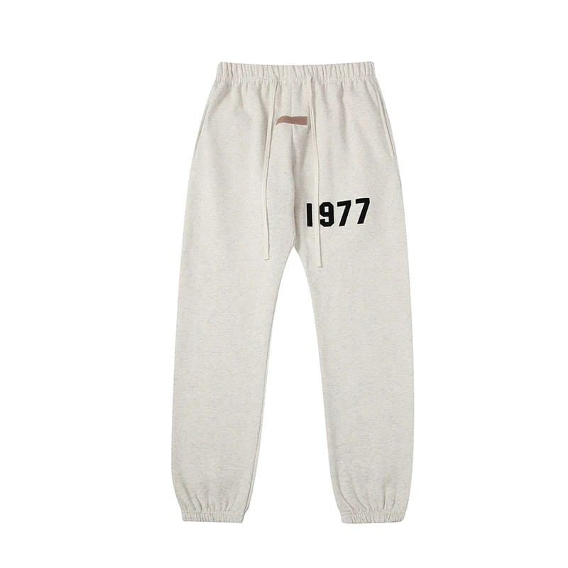 Fear of God Essentials Essentials Hoodie Logo Print — 1977裤子燕麦灰
