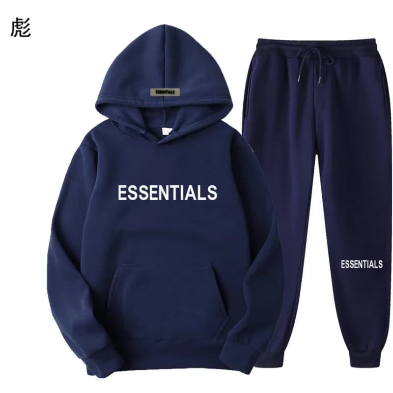 Fear of God Essentials Hoodie and Joggers Set Essentials Logo