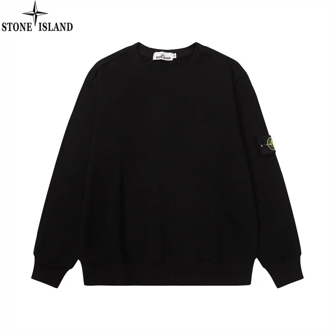 Stone Island Hooded Sweatshirt Compass Patch — 16