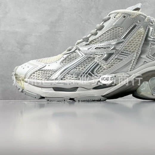 Balenciaga Triple S Silver Mesh