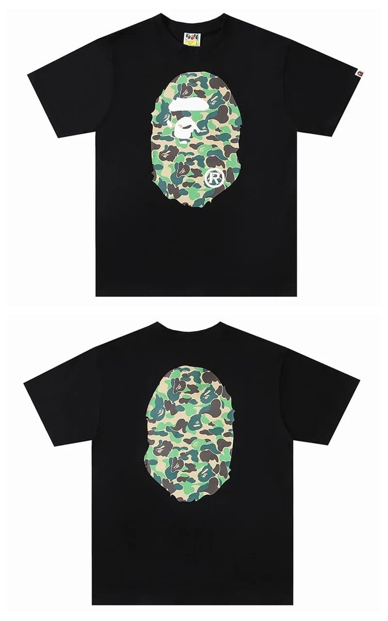 BAPE Ape Head Tee Plaid Ape Head — 1