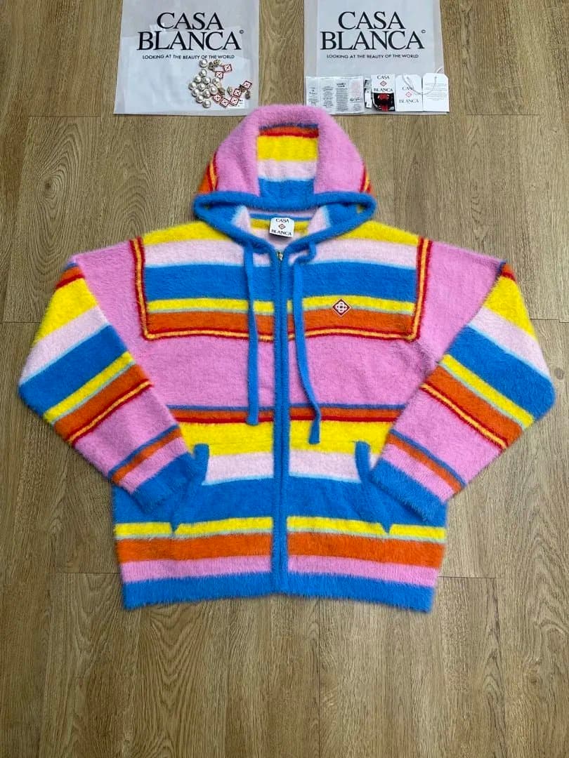 Casablanca Track Jacket Navy Stripe — 9