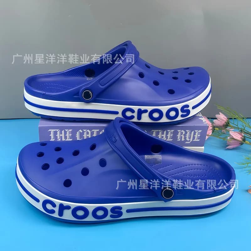 Crocs Classic Clog Royal Blue with White Band