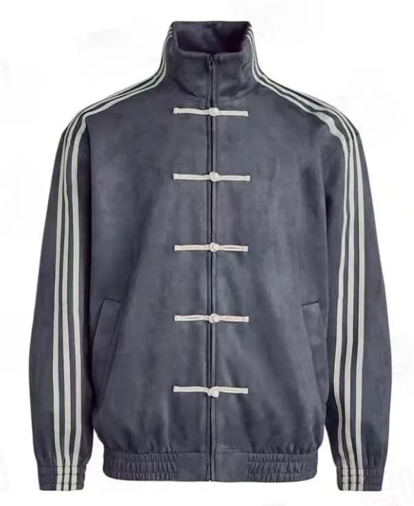 Adidas Track Jacket Chinese Knot Closure