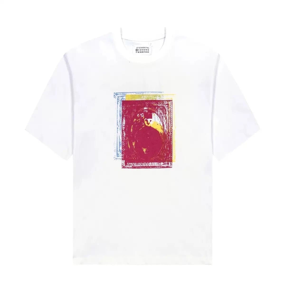 Maison Margiela Graphic T-Shirt Multi-Frame Print