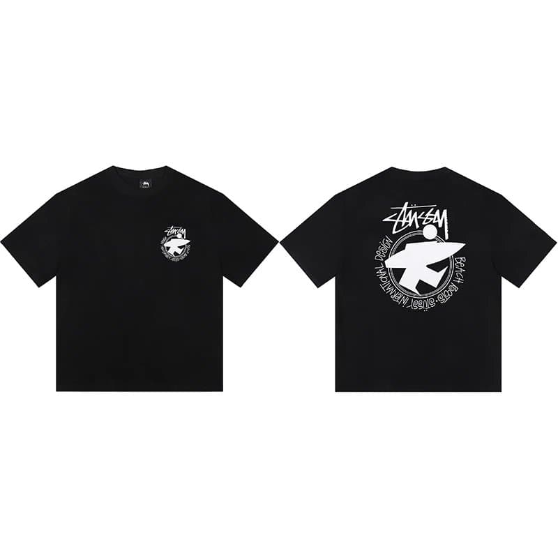 Stüssy Graphic Tee S Logo Script — Black 13