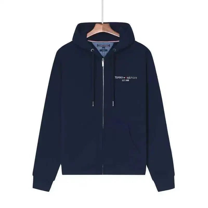 Moncler Zip-Up Hoodie Logo Patch — BB-009