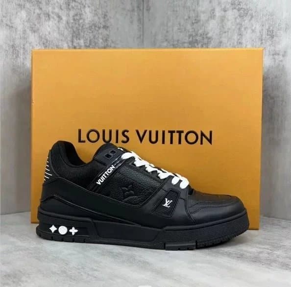 Louis Vuitton LV Trainer Monogram Embossed — 36