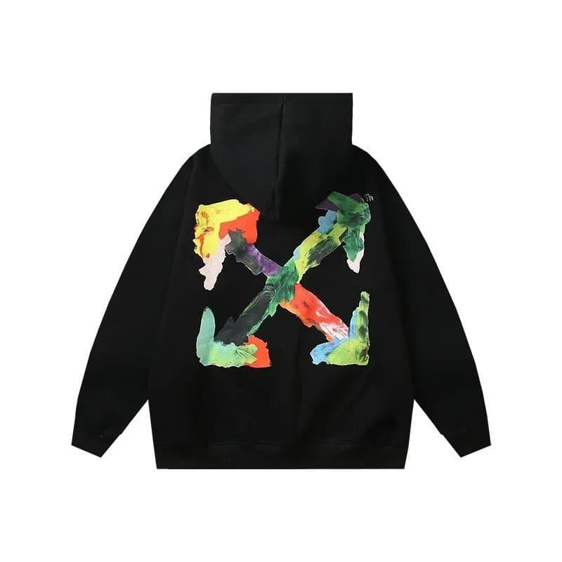 Off-White Hoodie Painted Arrow