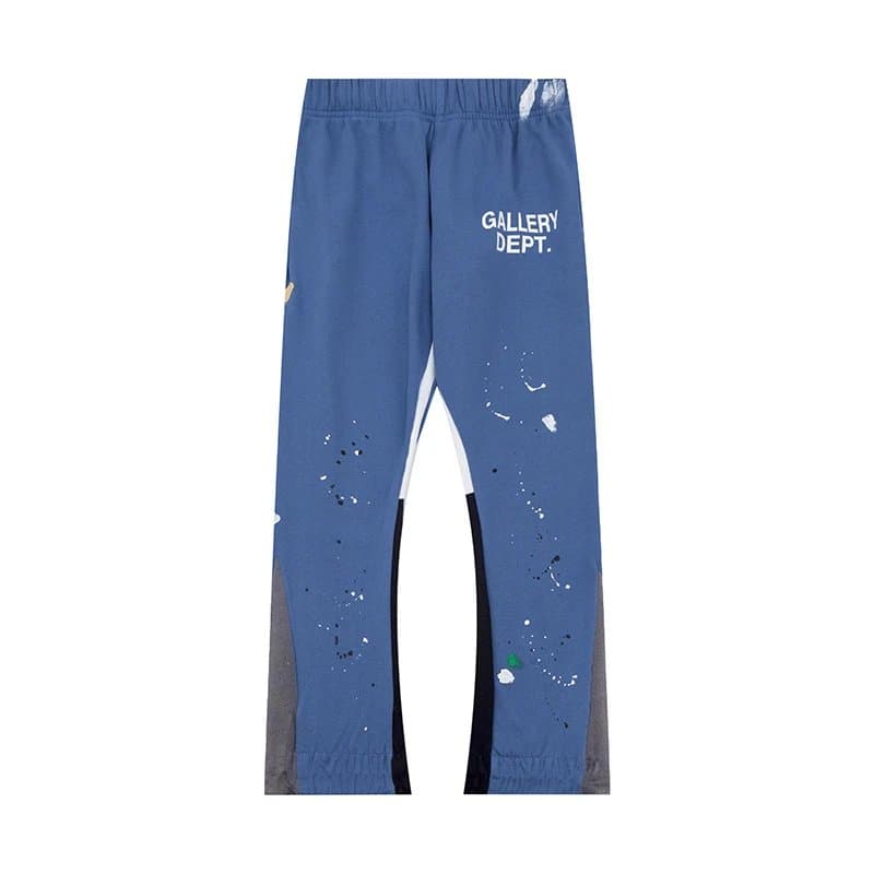 Gallery Dept. Track Pants Paint Splatter — G30牛仔蓝