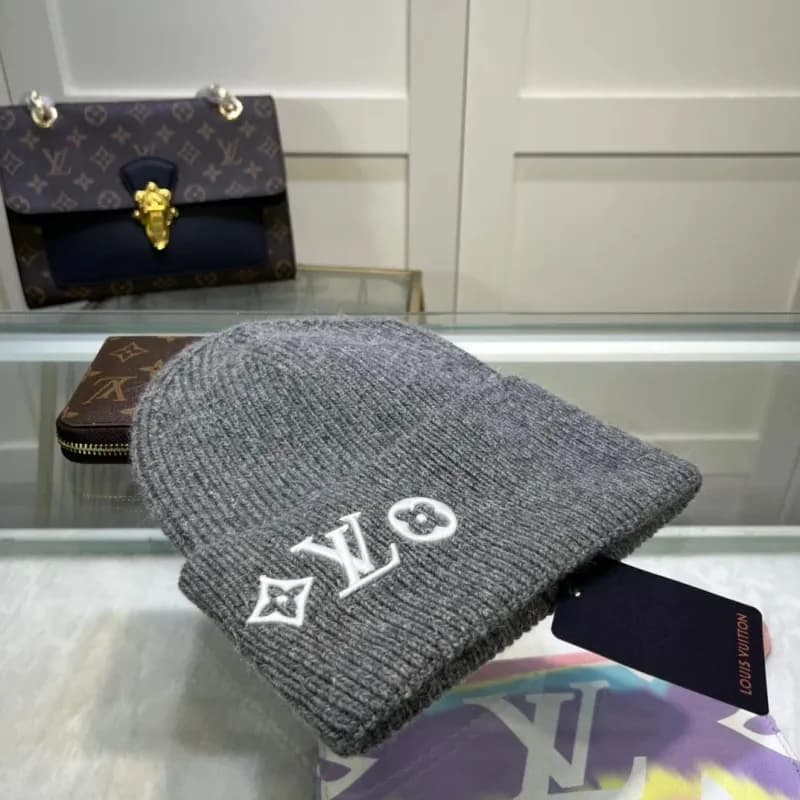 Louis Vuitton Scarf Monogram Grid — 225# 灰色