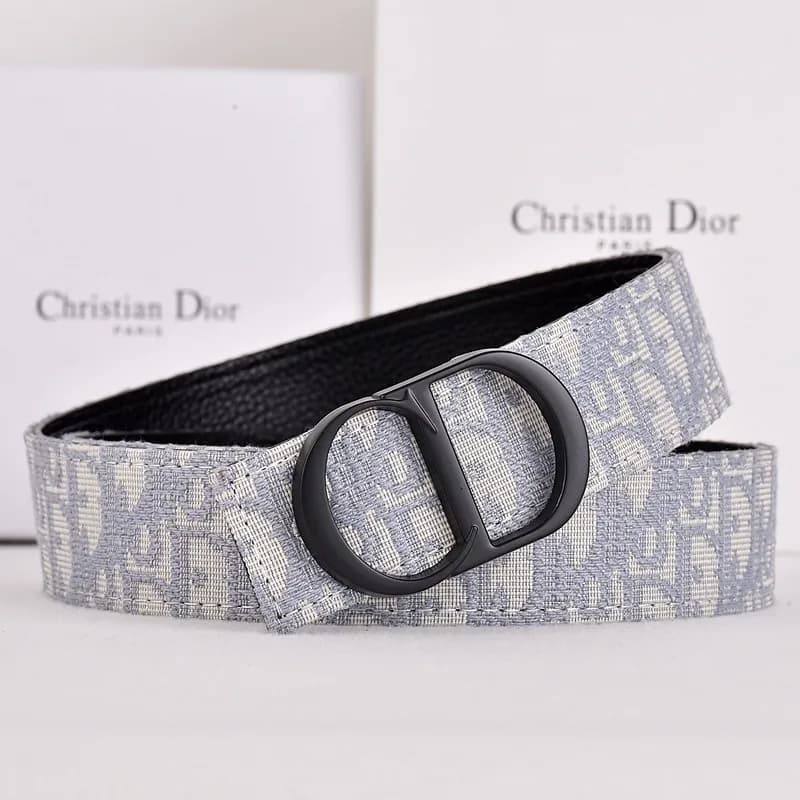 Dior Oblique Belt Monogram Canvas