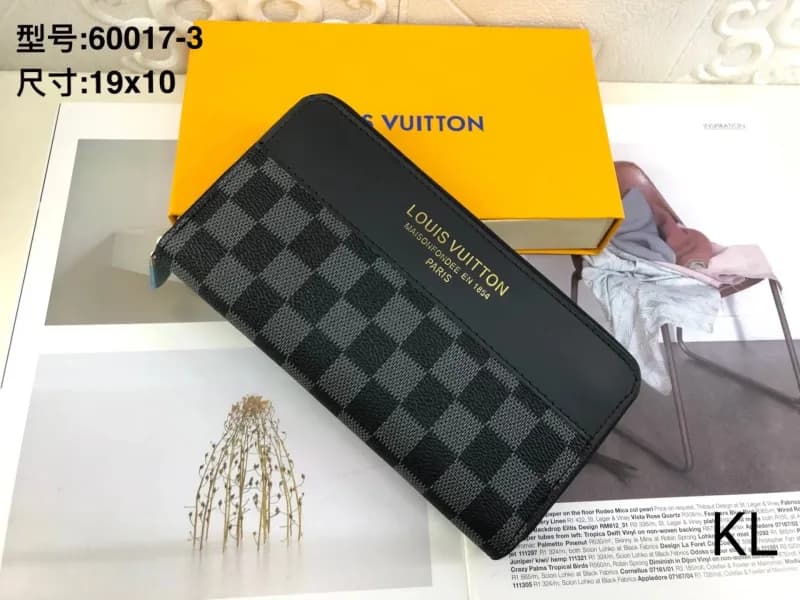 Louis Vuitton Zippy Wallet Damier Graphite