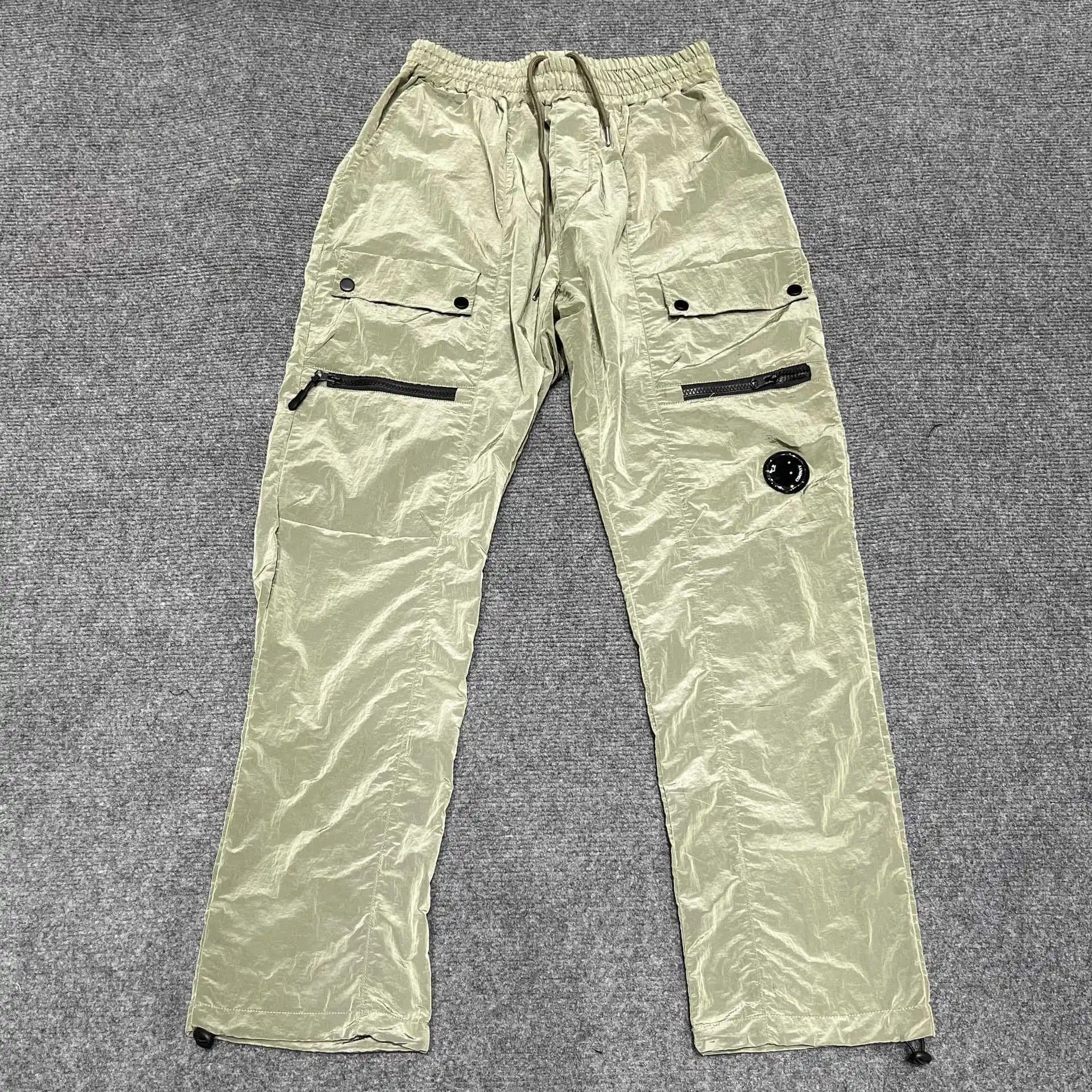 C.P. Company Goggle Cargo Pants Metallic Olive