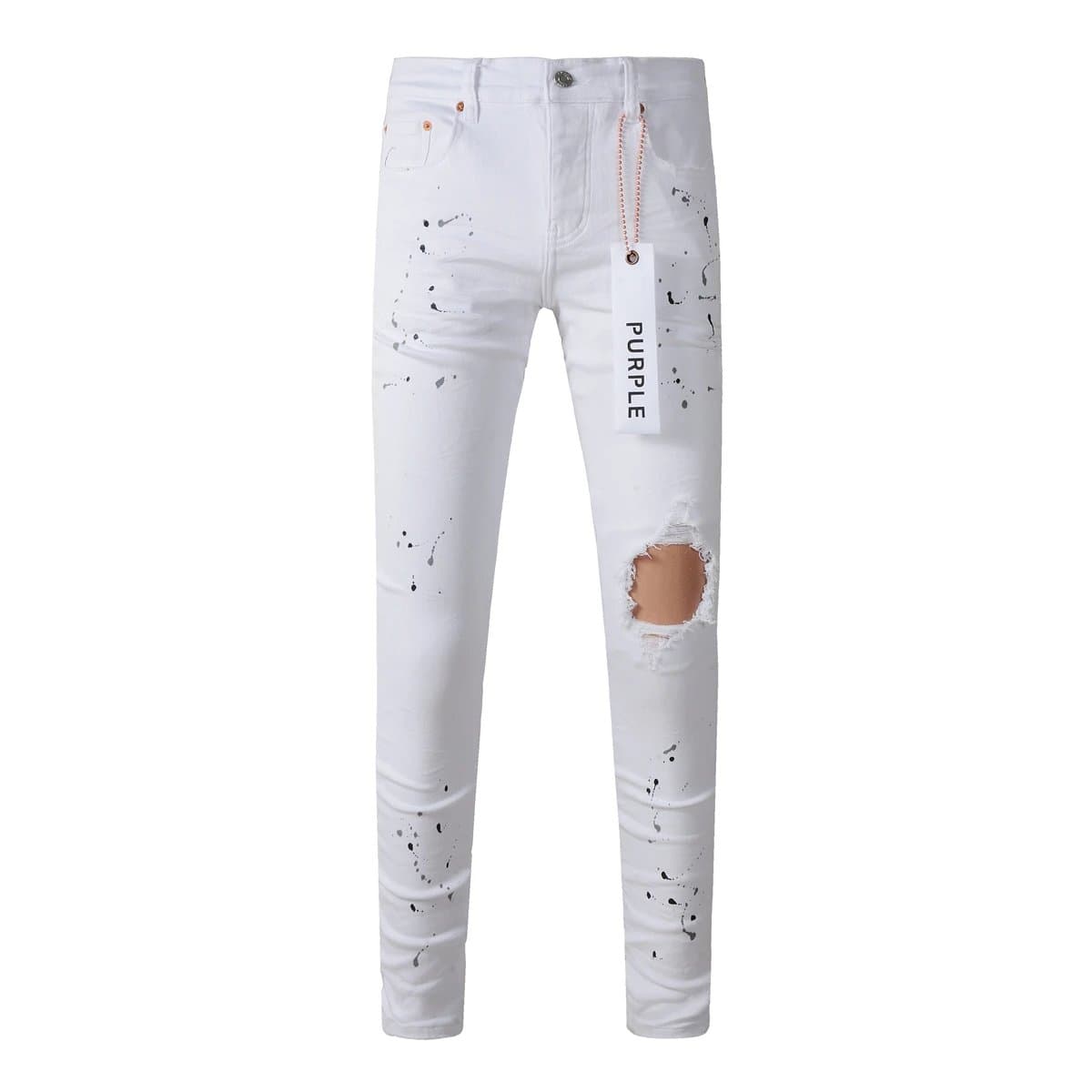 Levi's Slim Fit Jeans Paint Splatter Distressed