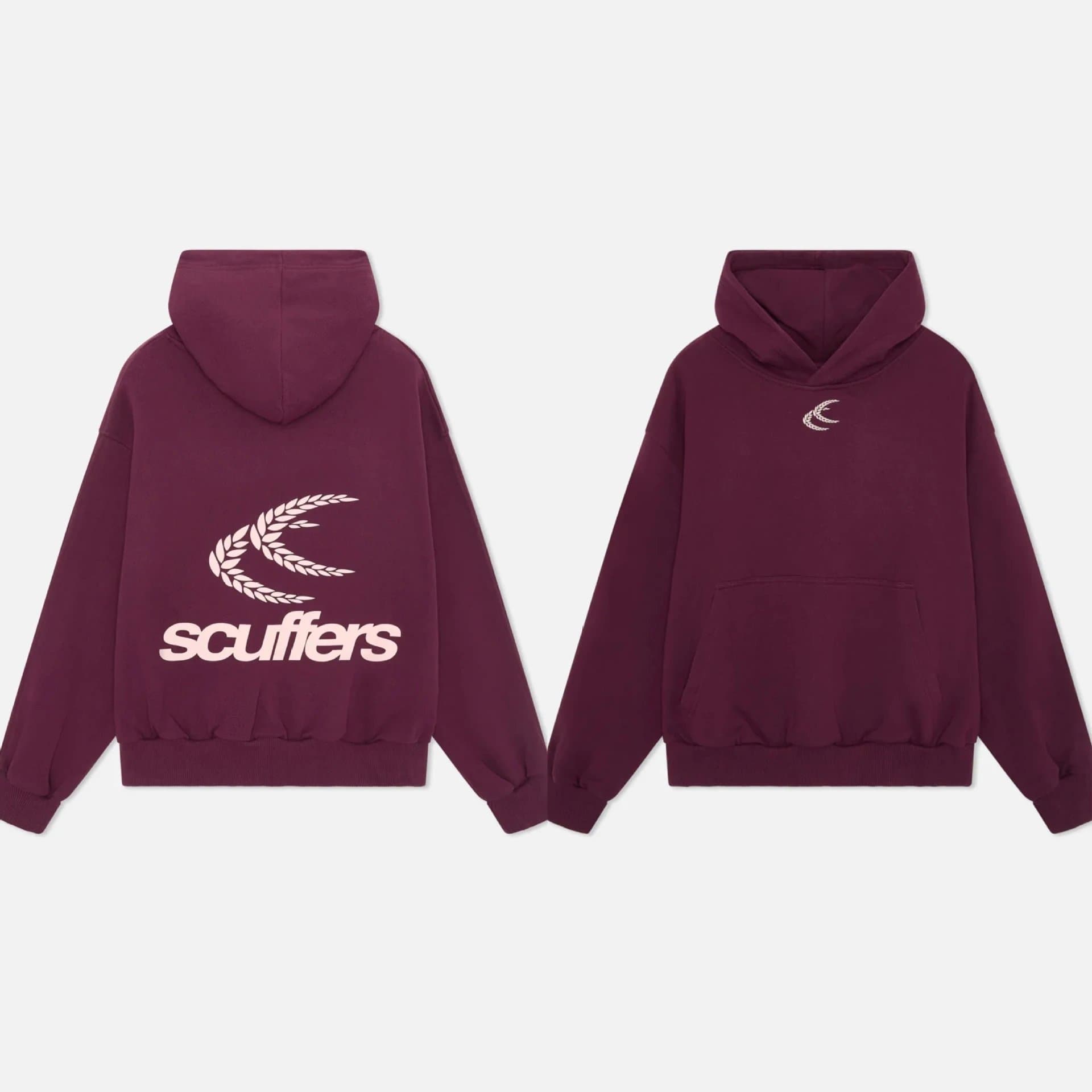 Scuffers Hoodie Wheat Logo