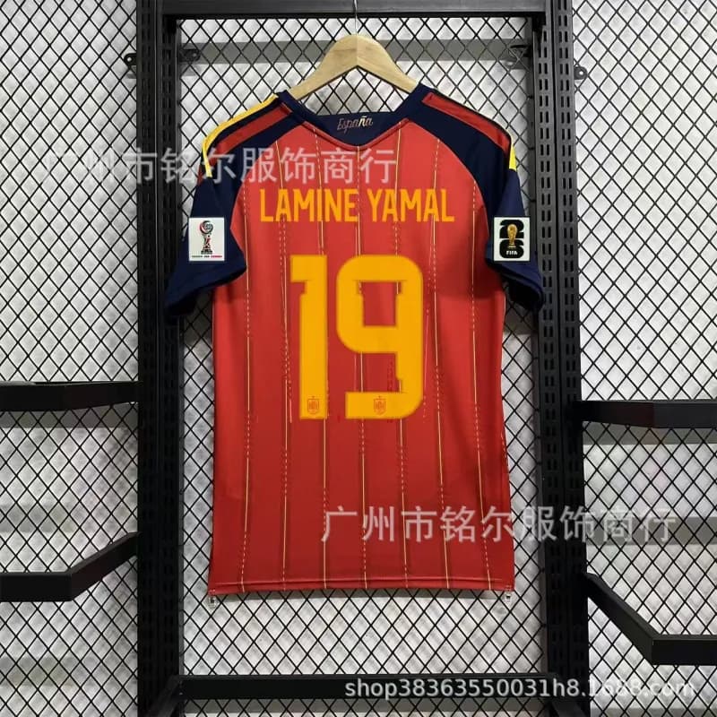 MLB Memphis #10 Jersey FIFA World Cup Patch — 26西班牙主19